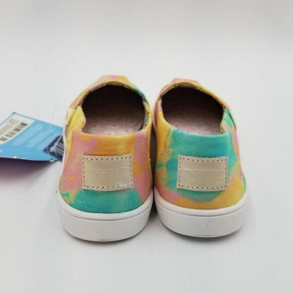 TOMS Tie Dye My Little Pony Shoes Womens 5 Sky Dancer Slip On Limited Edition - Picture 10 of 14